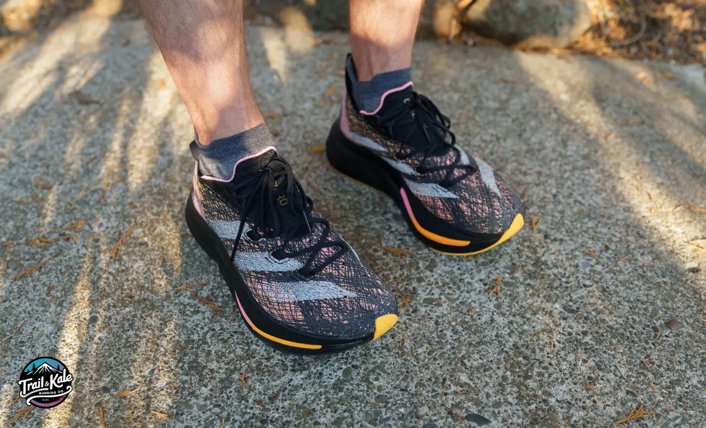 The fit is true to size, with a medium width