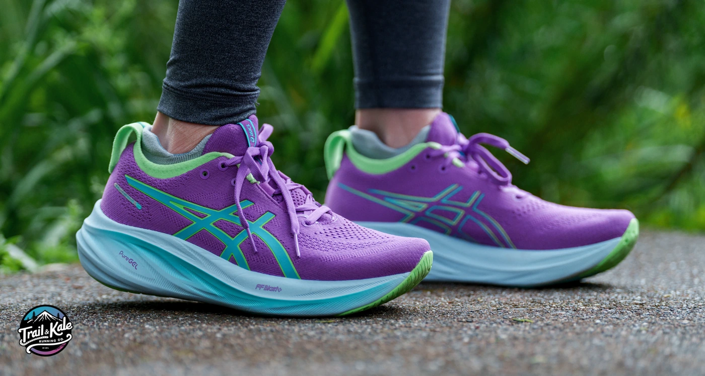 The Asics Gel Nimbus 26 are good-looking, daily trainers with a high level of cushioning for long road runs