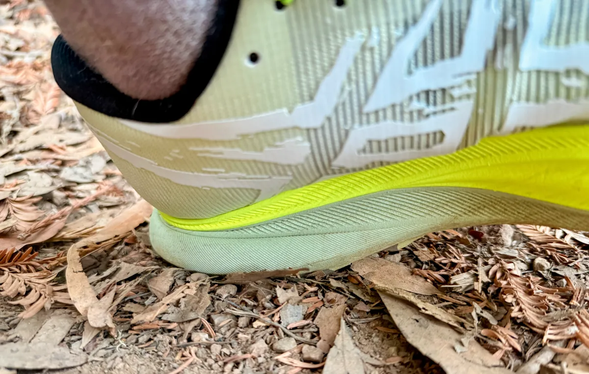 There's to much compression going on in this midsole for technical trails