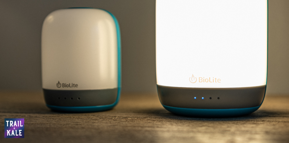 The quality of light on. theAlpenGlow lanterns is excellent