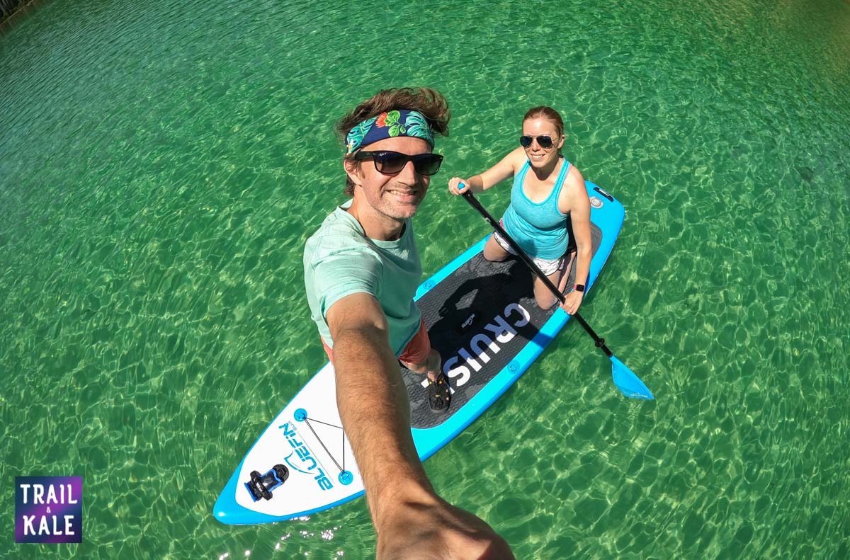 BlueFin SUP Review Stand Up Paddleboard trail and kale web wm 28