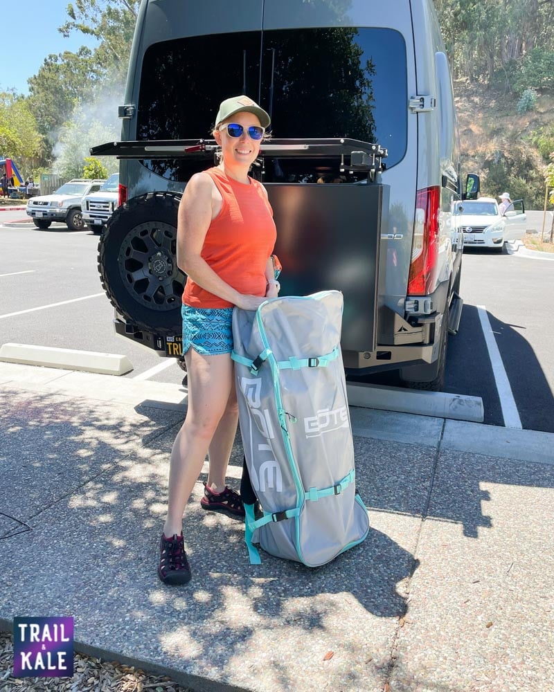 BOTE Breeze Aero review inflatable SUP for beginners Trail and Kale web wm 2