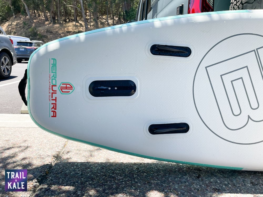 BOTE Breeze Aero review inflatable SUP for beginners Trail and Kale web wm 22
