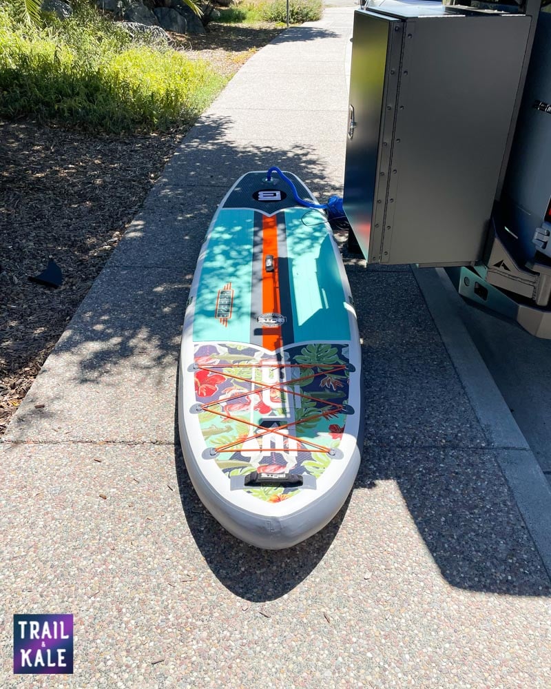 BOTE Breeze Aero review inflatable SUP for beginners Trail and Kale web wm 7
