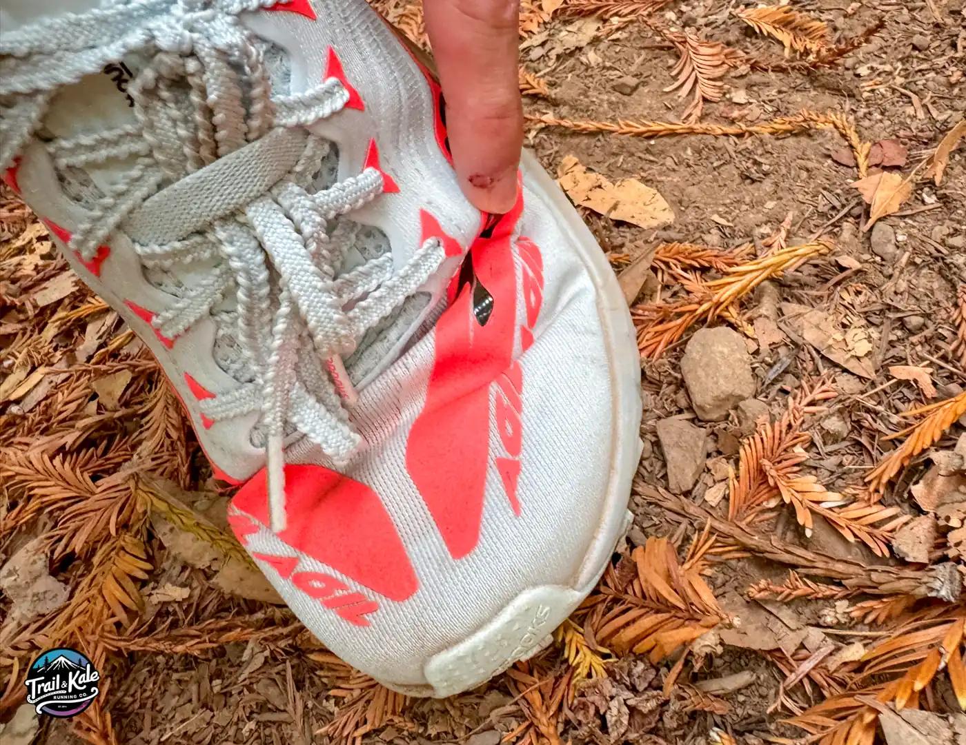 While the upper is breathable and quick to drain water, some runners might experience discomfort from the orange rigid plastic overlays that can cause pressure points