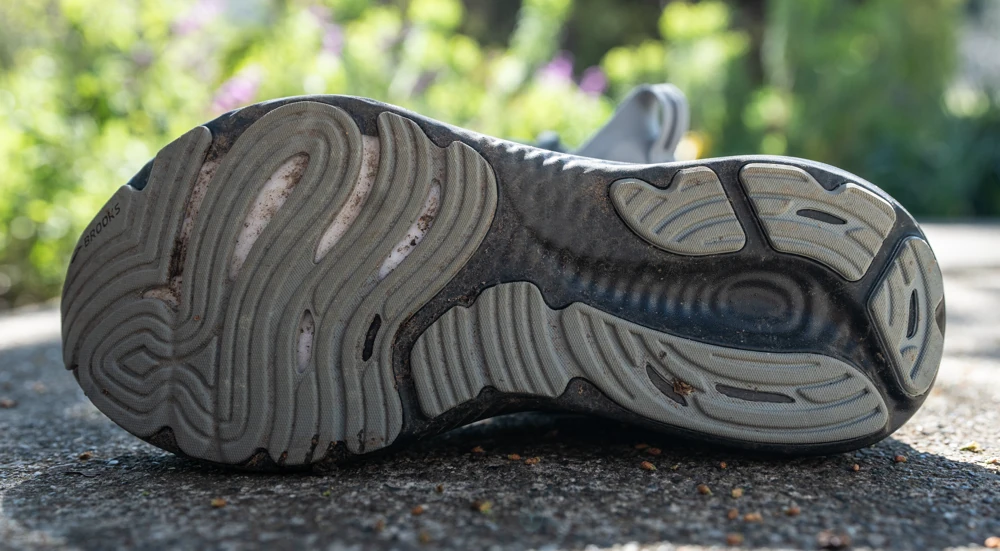 Brooks Glycerin 22 outsole