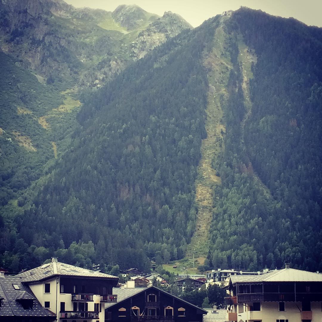 Running the Chamonix vertical kilometer vk 