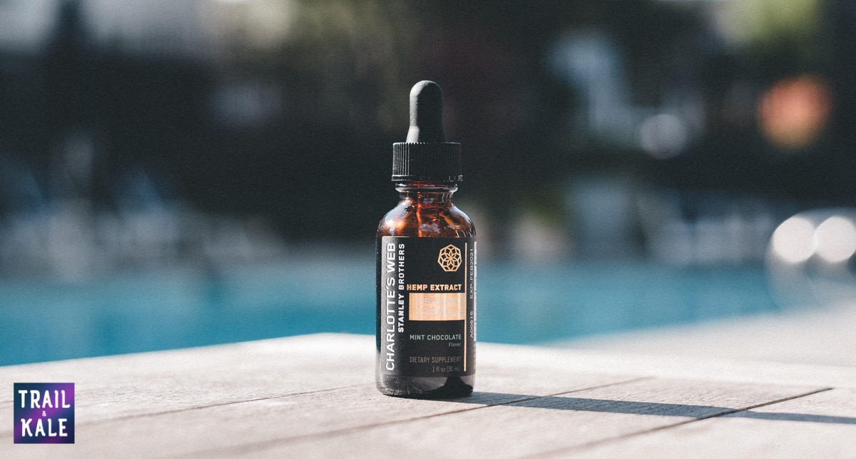 Charlotte's Web CBD Oil Review - Original 30ml bottle in Mint Chocolate flavor.