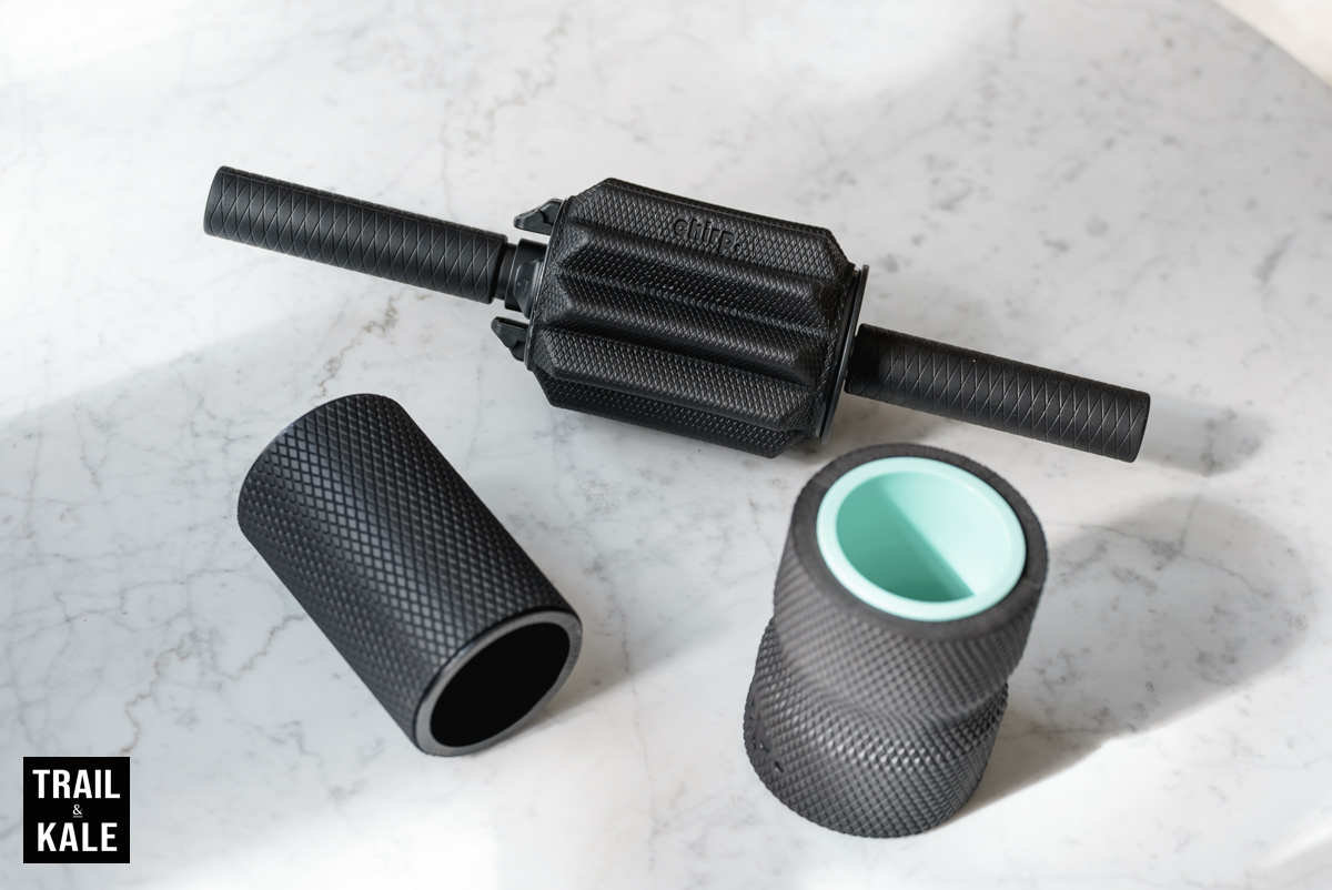 Chirp 3 in 1 muscle roller and super comfort wheel by Trail and Kale 2