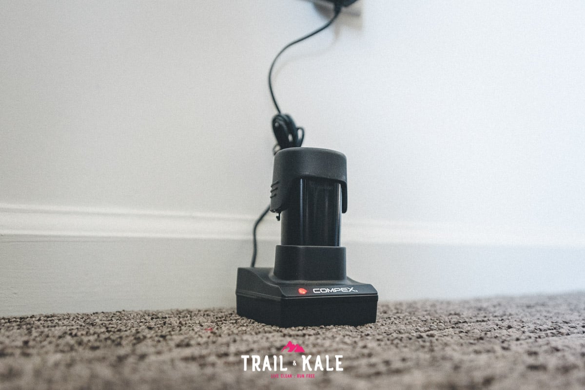 Fixx 1.0 Massage gun rechargeable battery docking station.