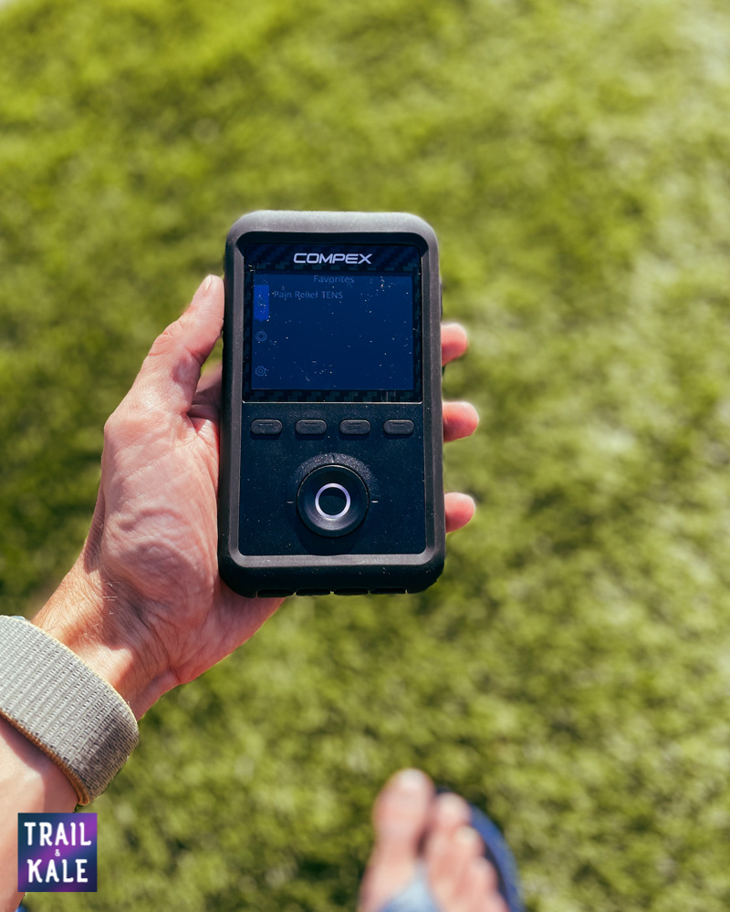 Compex Review Sport Elite 3 muscle stimulator and TENS machine Trail and Kale web wm 8