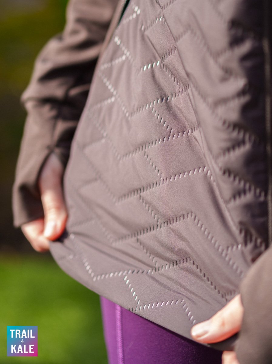 Craft ADV SubZ Running Jacket close up of insulation quilting