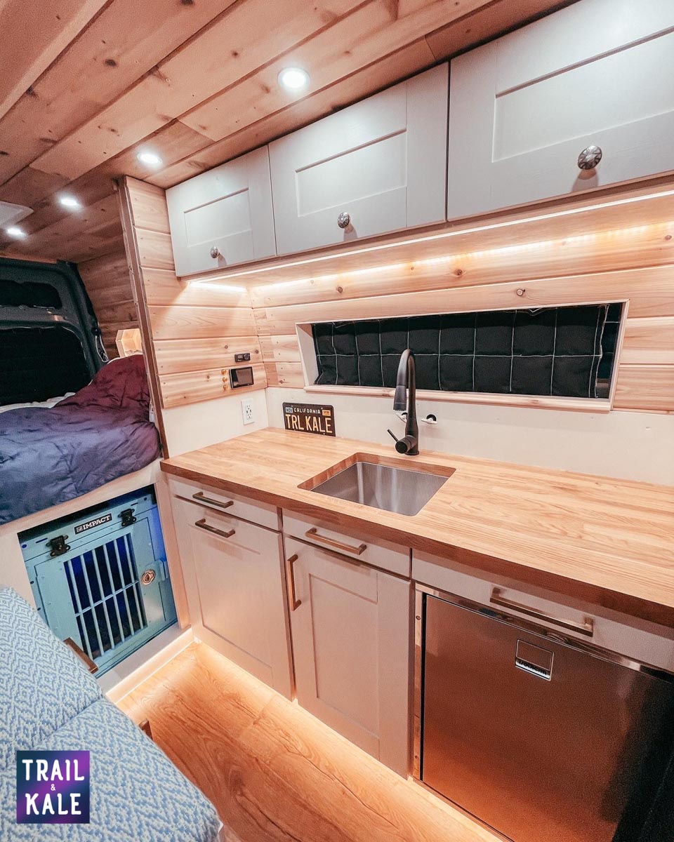 DIY Sprinter van build campervan's hidden toilet trail and kale web wm 7