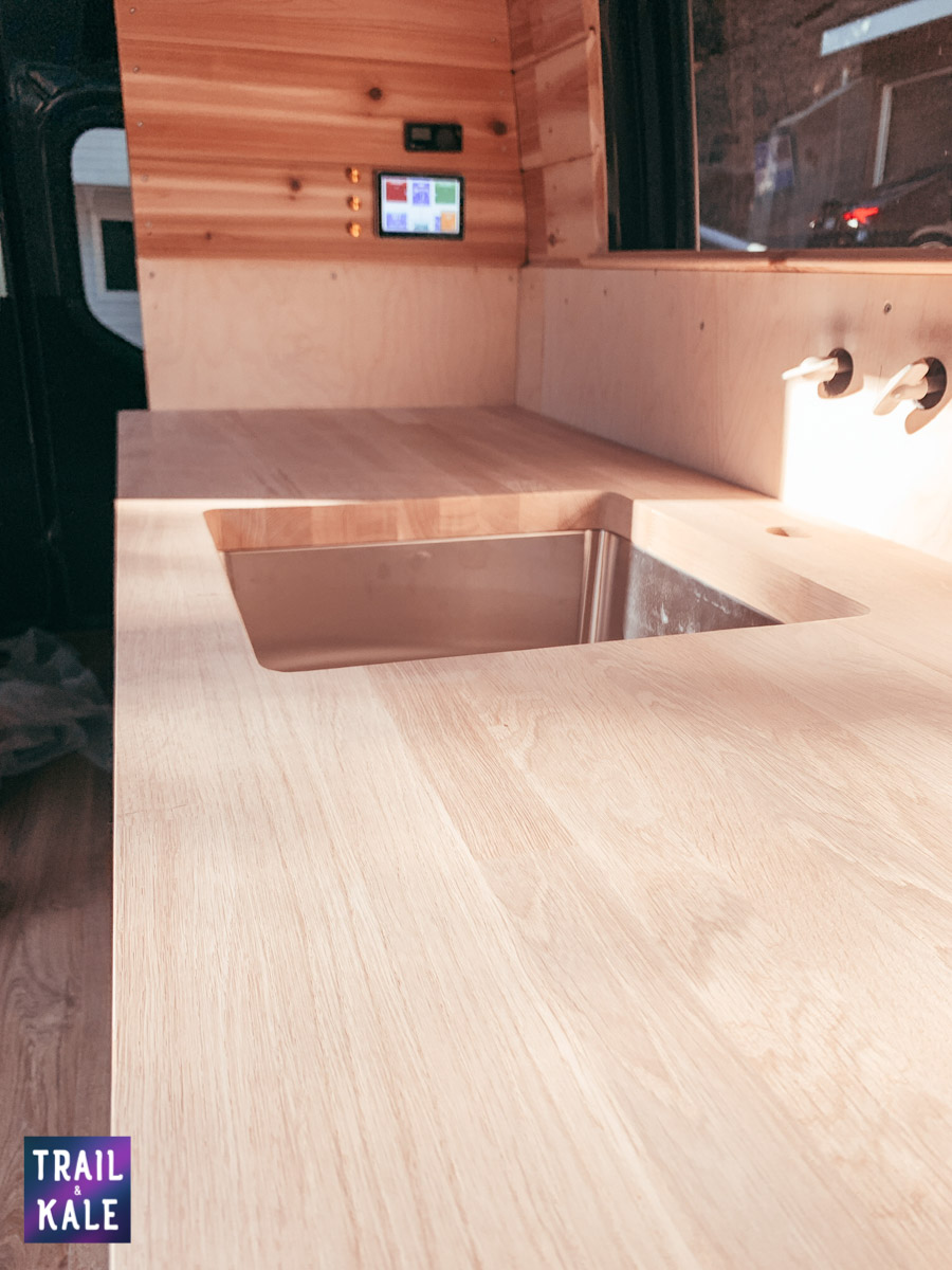 DIY Sprinter van build van conversion cabinets trail and kale web wm 5