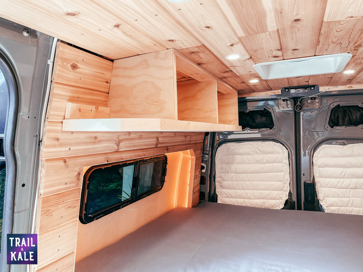 DIY Sprinter van build van conversion cabinets trail and kale web wm 8