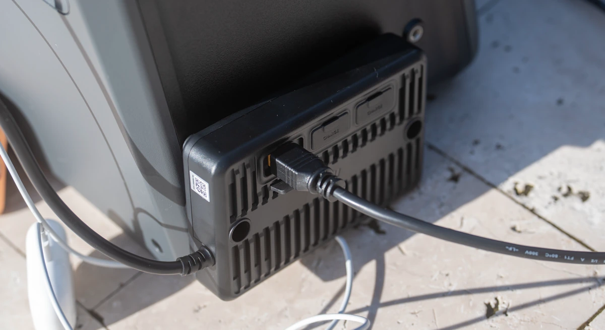 Solar panel connector ports