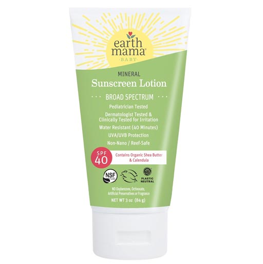 Earth Mama Baby Mineral Sunscreen