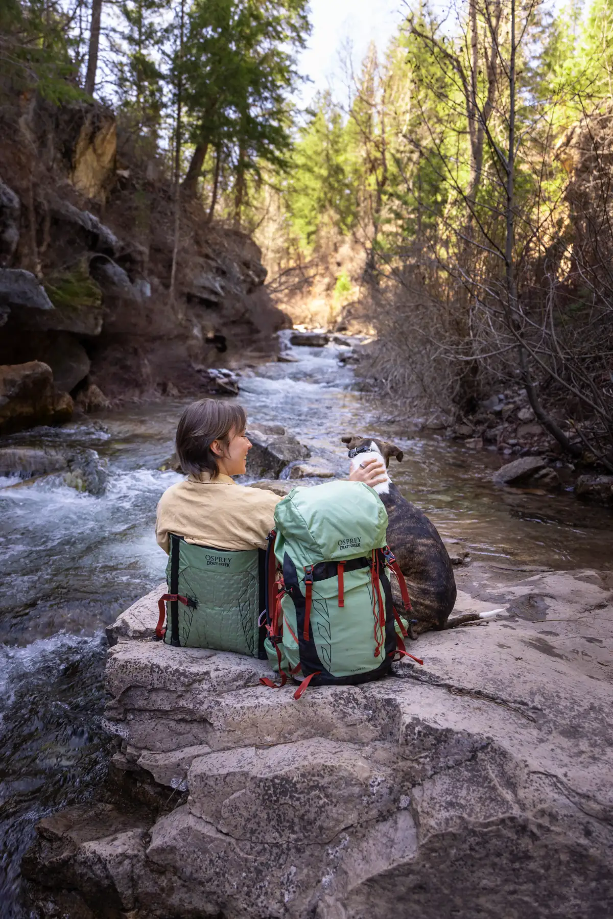 Osprey x Crazy Creek Hex 2.0 X Talon 33 camp chair