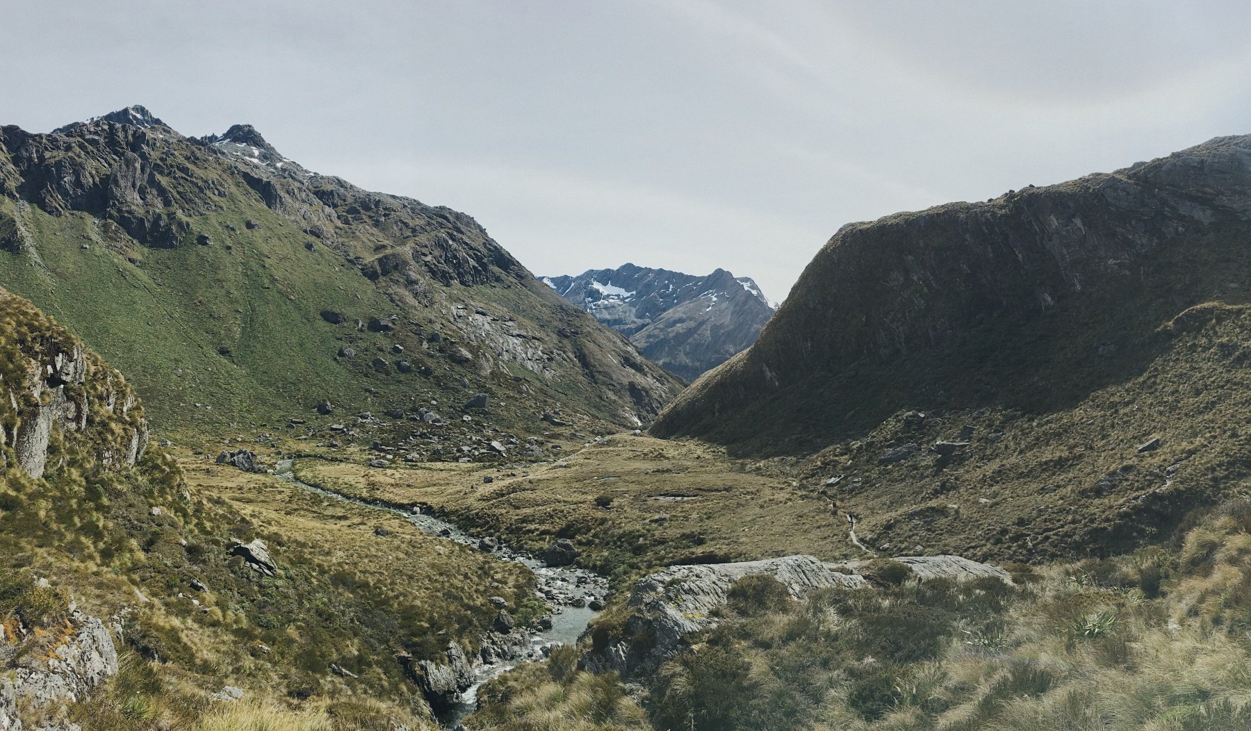 Running the Routeburn Track