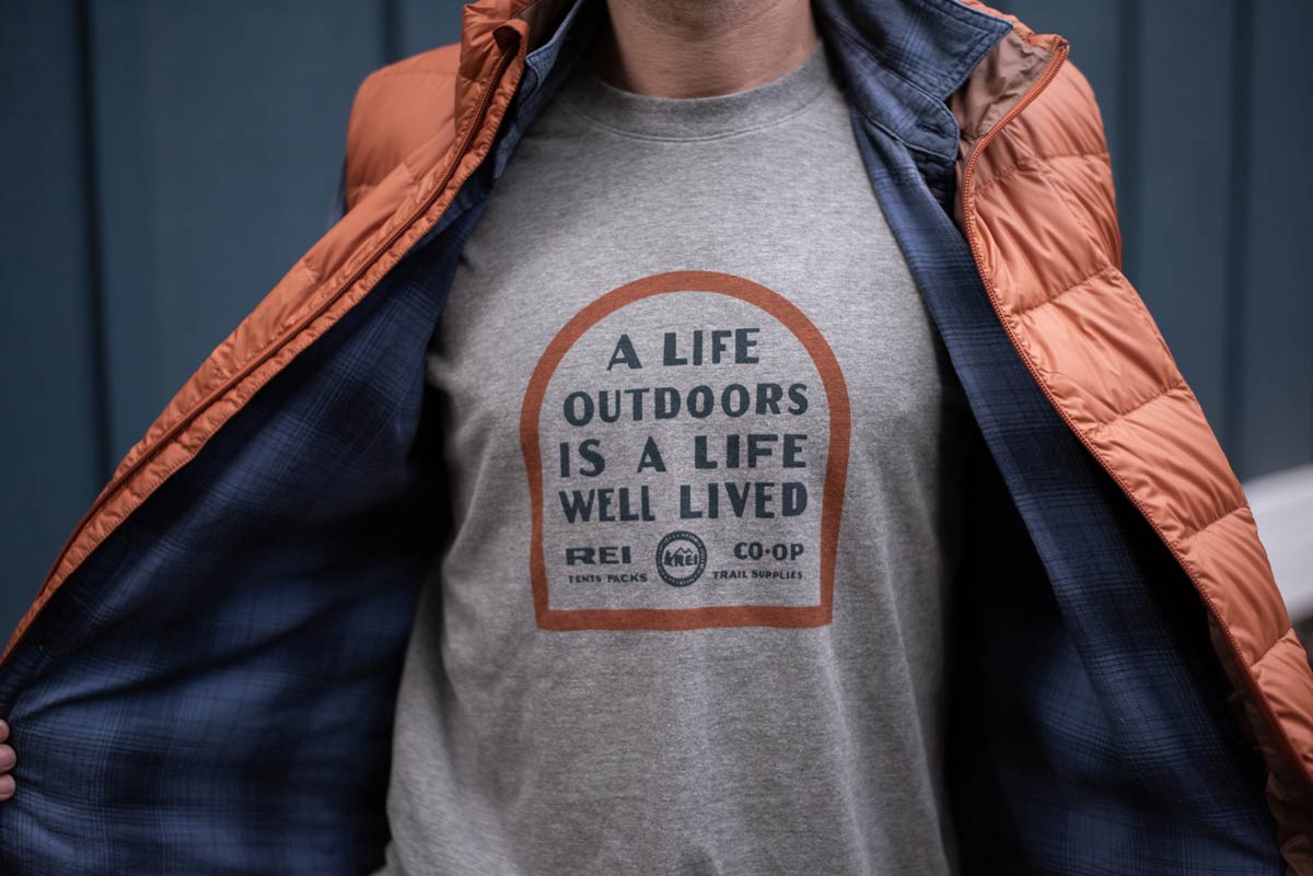 REI Co-op Men’s Clothing for Spring Graphic Tee