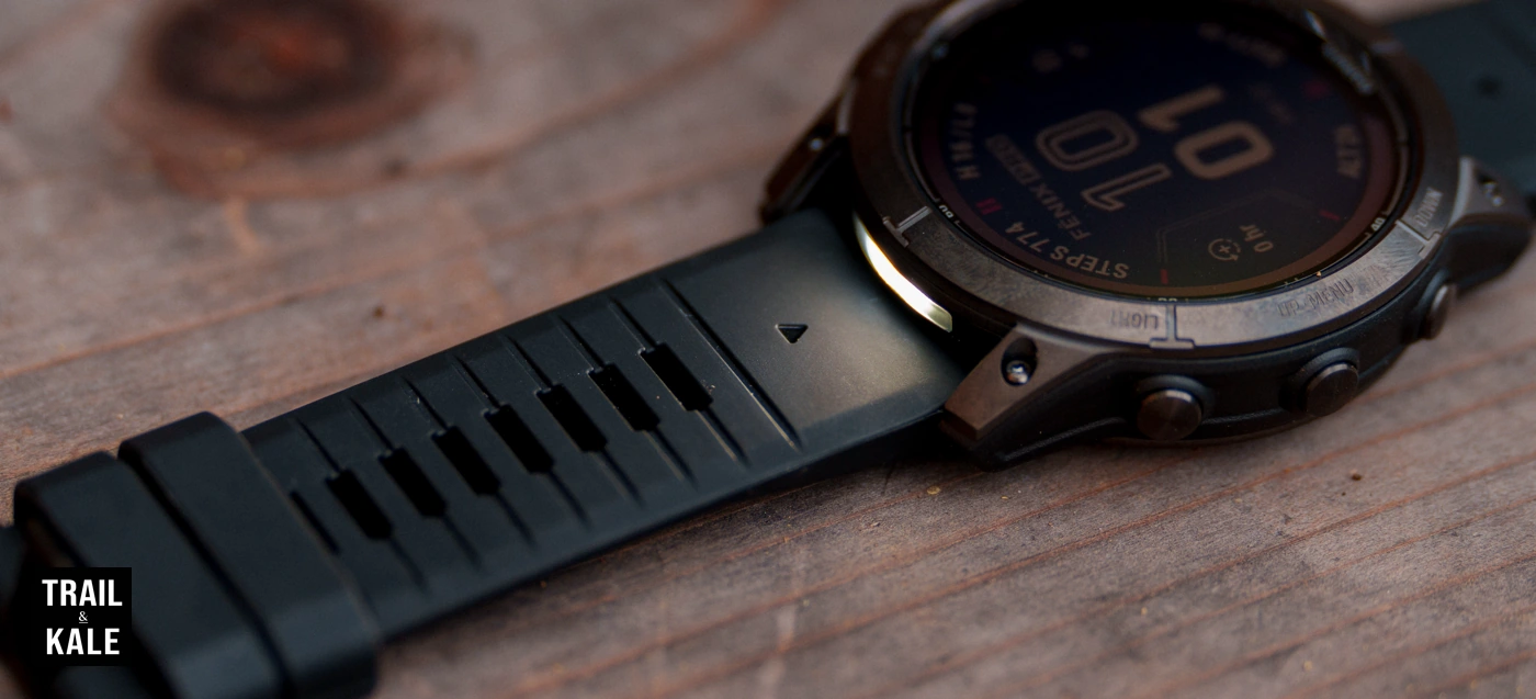 The surprisingly useful flashlight function on the Garmin Fenix 7X Pro multisport watch.