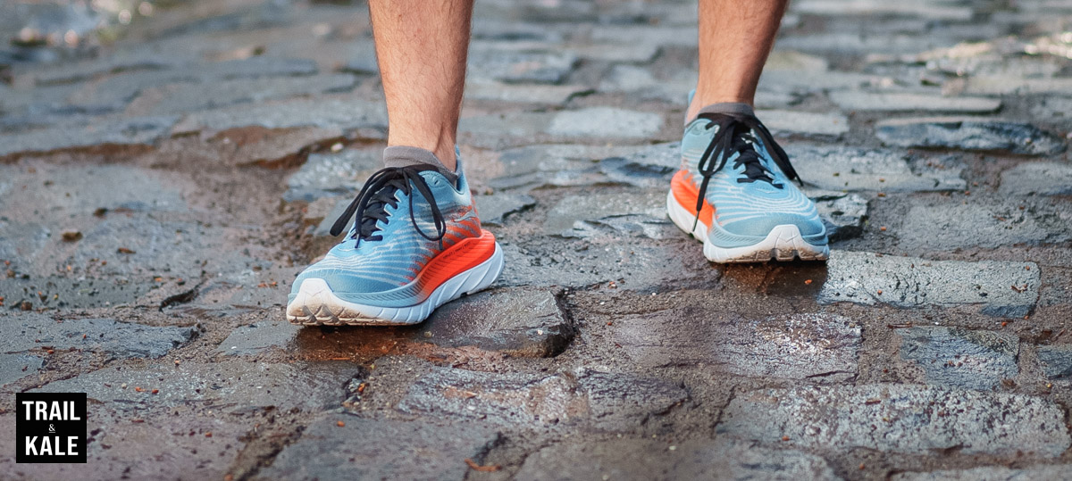 How the HOKA Mach 5 looks on my feet