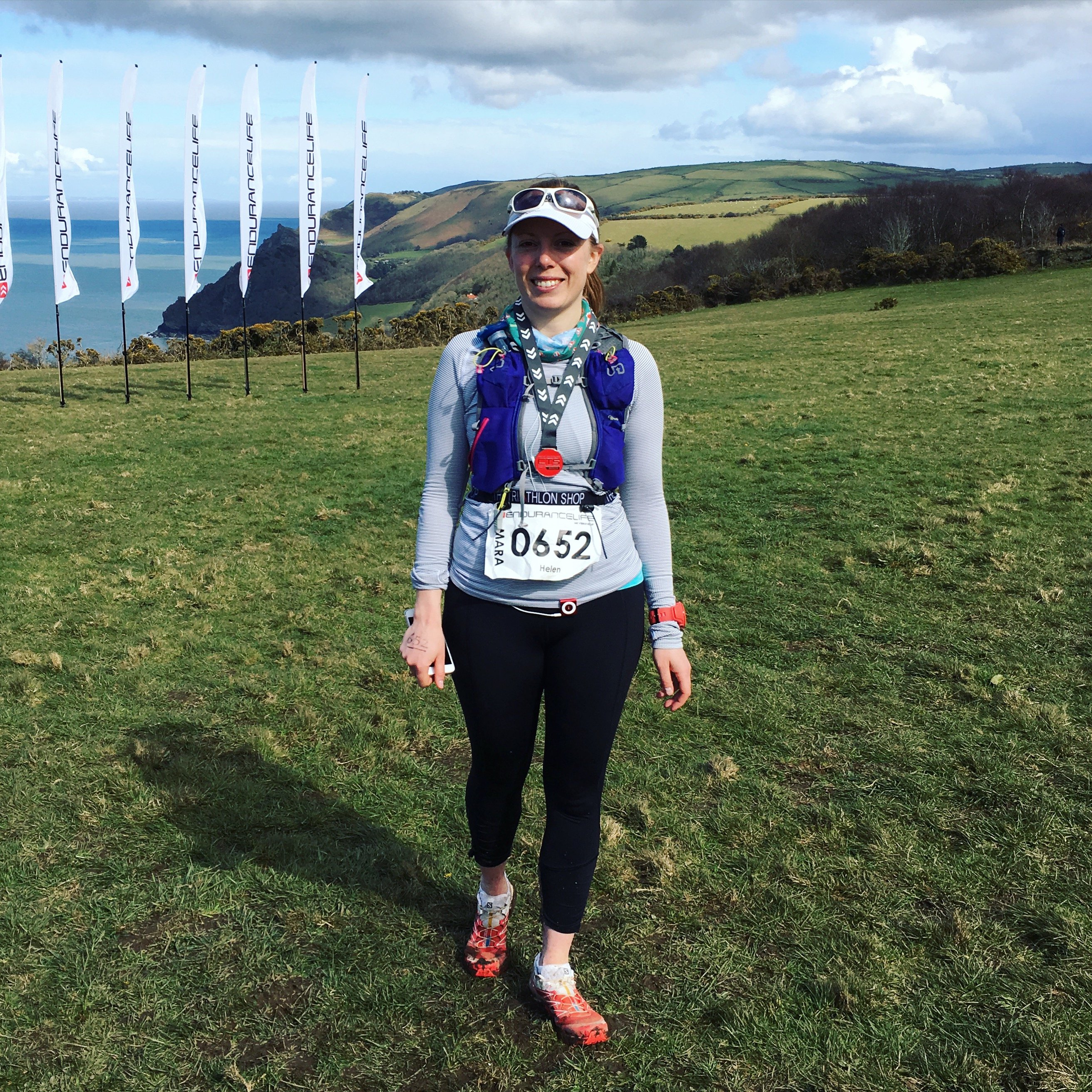I finished the CTS Exmoor marathon!