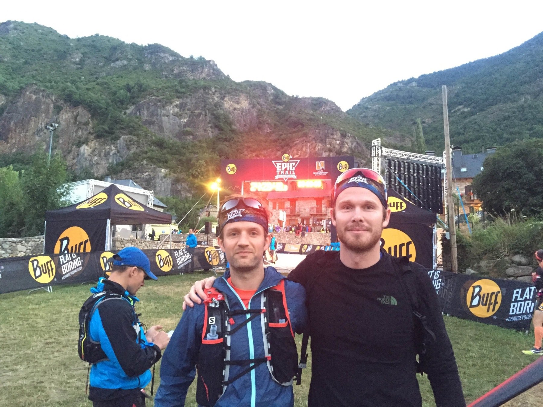 Pre-race selfie with Graham. Photo credit to Graham Willgoss