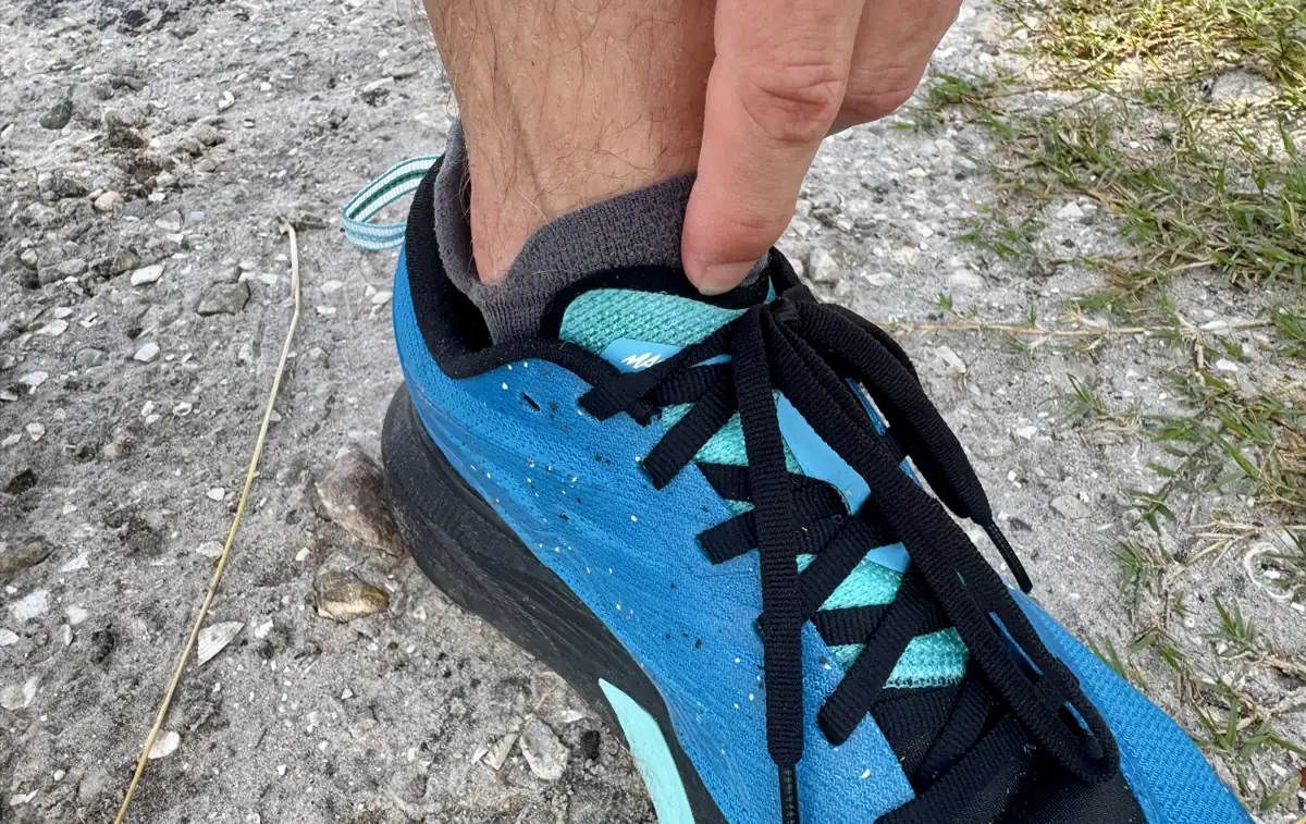 Hoka Mafate 5 short tongue can bite
