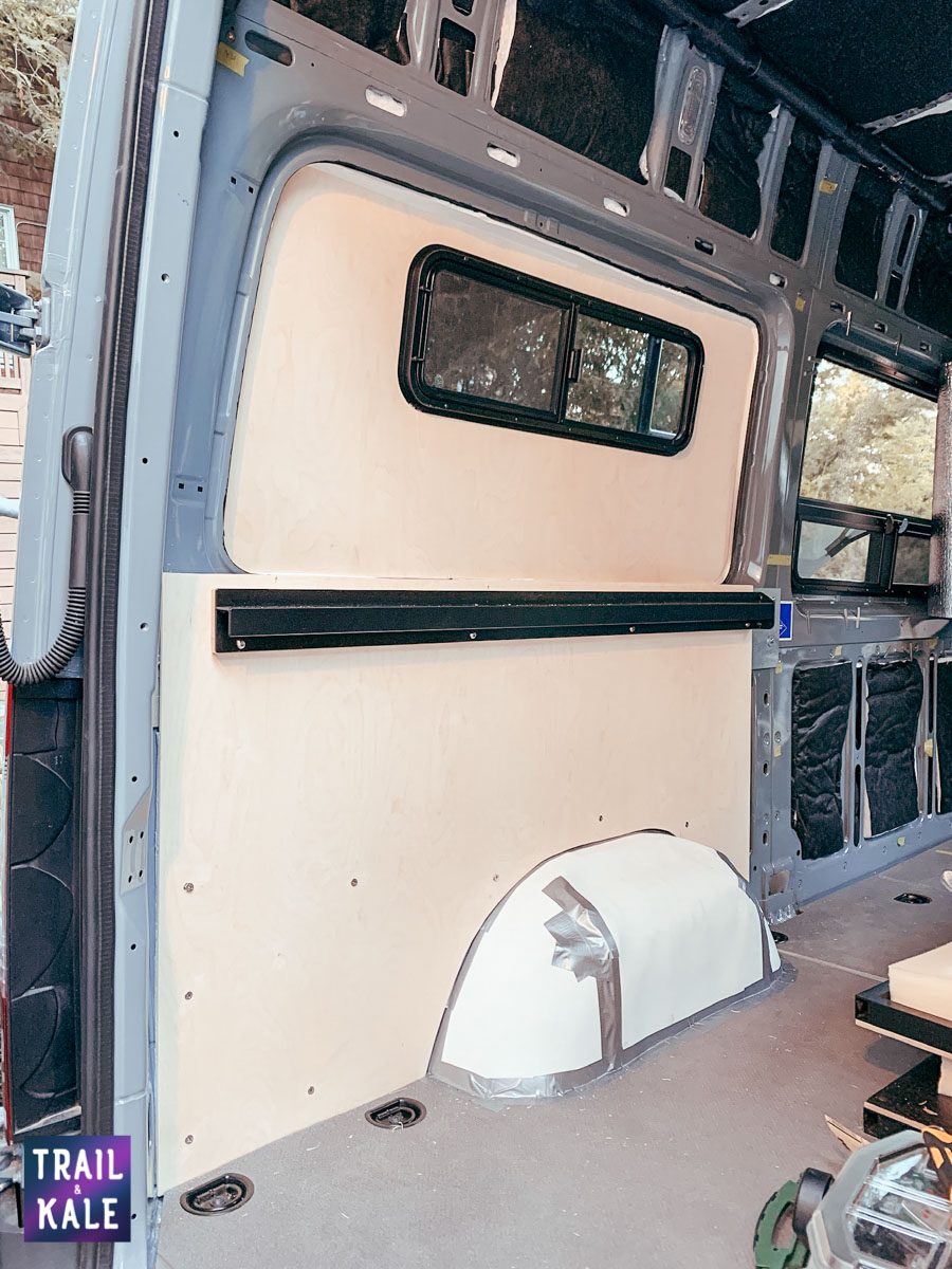 Installing wood panelling in our DIY Sprinter van conversion trail and kale web wm 1