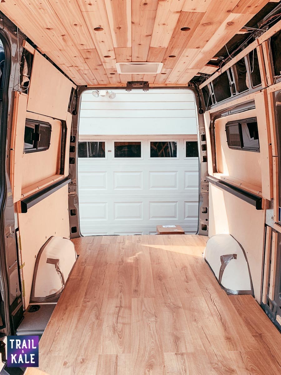 Installing wood panelling in our DIY Sprinter van conversion trail and kale web wm 11