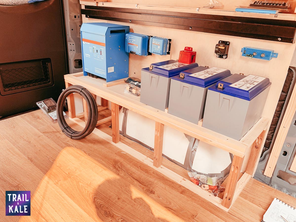 Installing wood panelling in our DIY Sprinter van conversion trail and kale web wm 15