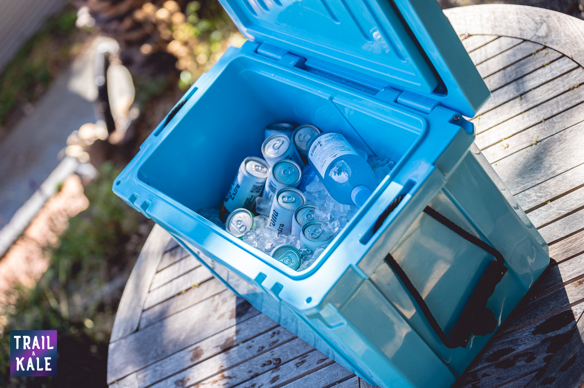 iRocker Cooler Review 45L Roto Molded Hard Cooler - Trail and Kale