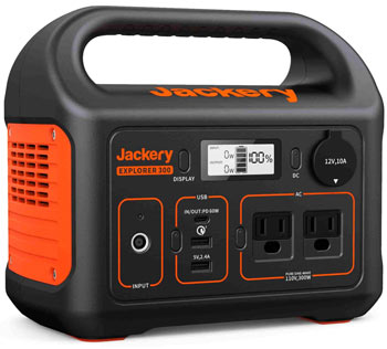 Jackery Portable Power Station E300 Best Camping Gifts