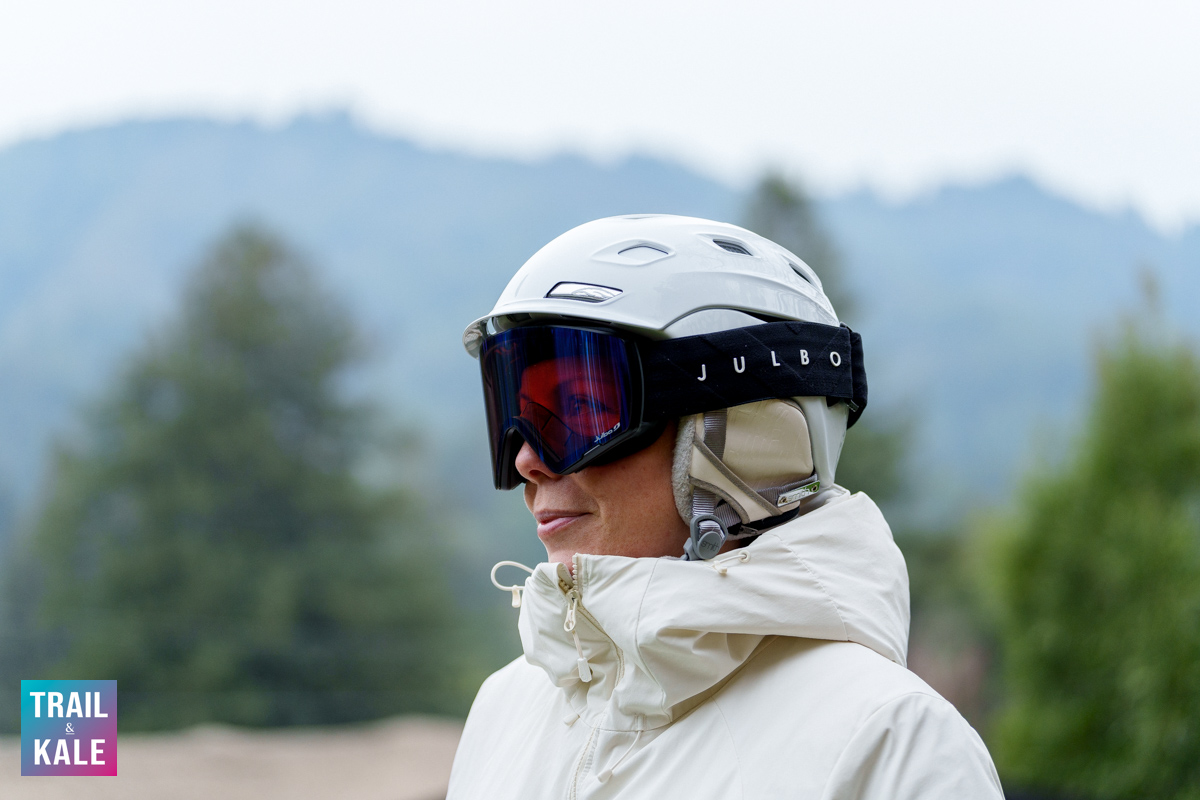 Julbo Razor Edge ski goggles from the side