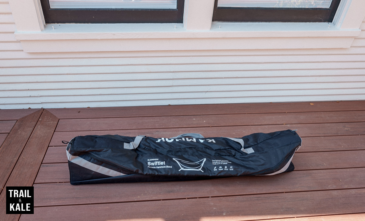 Kammock Swiftlet review A Go Anywhere Portable Hammock Stand 1
