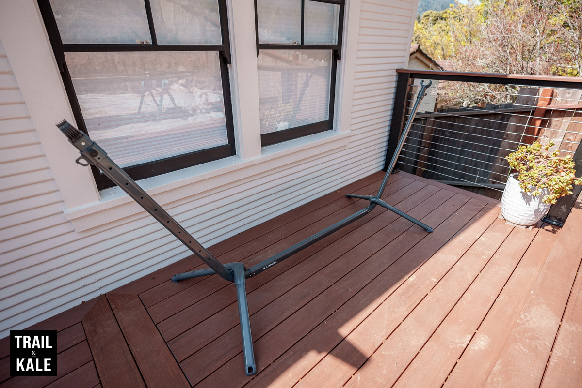 Kammock Swiftlet review A Go Anywhere Portable Hammock Stand 9