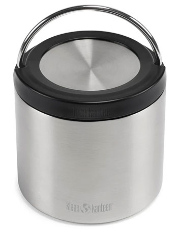 Klean Kanteen Insulated Food Container Outdoor camping kitchen buyers guide Trail and Kale