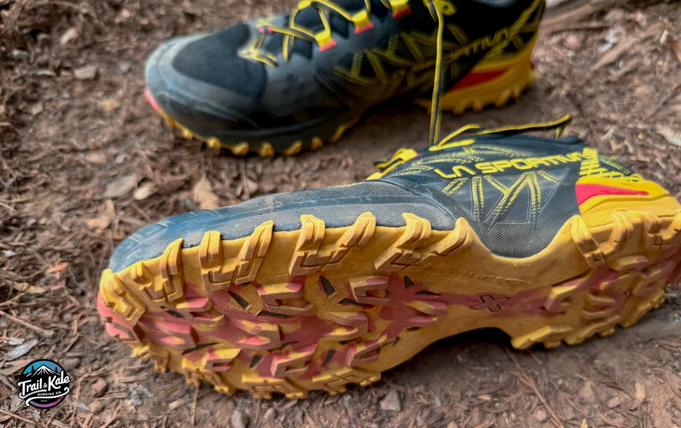 Bushido iii's aggressive lug pattern and the way the lugs wrap around the edges of the outsole is awesome