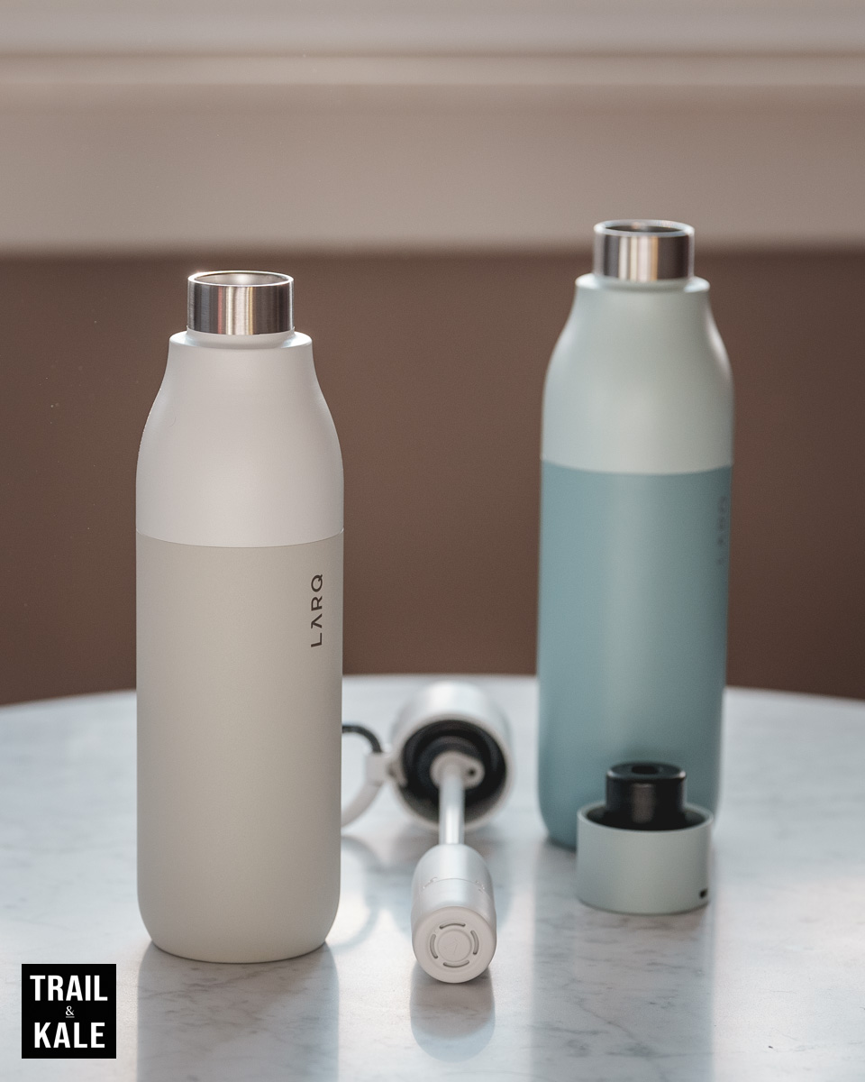 LARQ Interchangeable Filter Purifier Caps and How To Use Them by Trail and Kale watermarked 10
