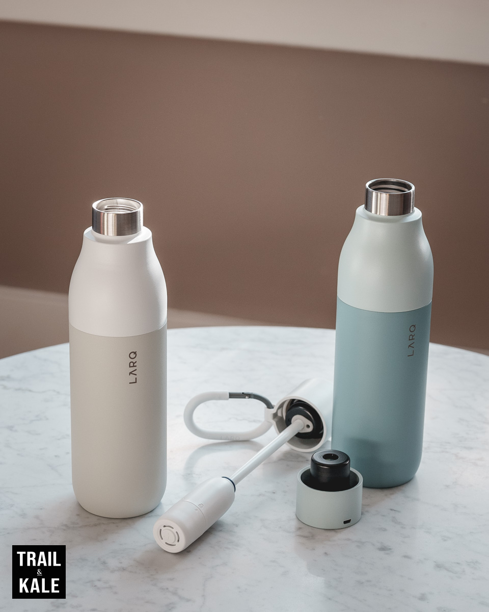 LARQ Interchangeable Filter Purifier Caps and How To Use Them by Trail and Kale watermarked 7