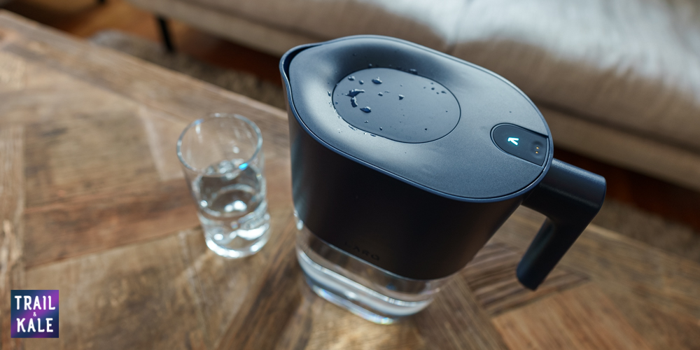 LARQ Pitcher Review purifier and water pitcher for hoe use Trail and Kale web wm 10