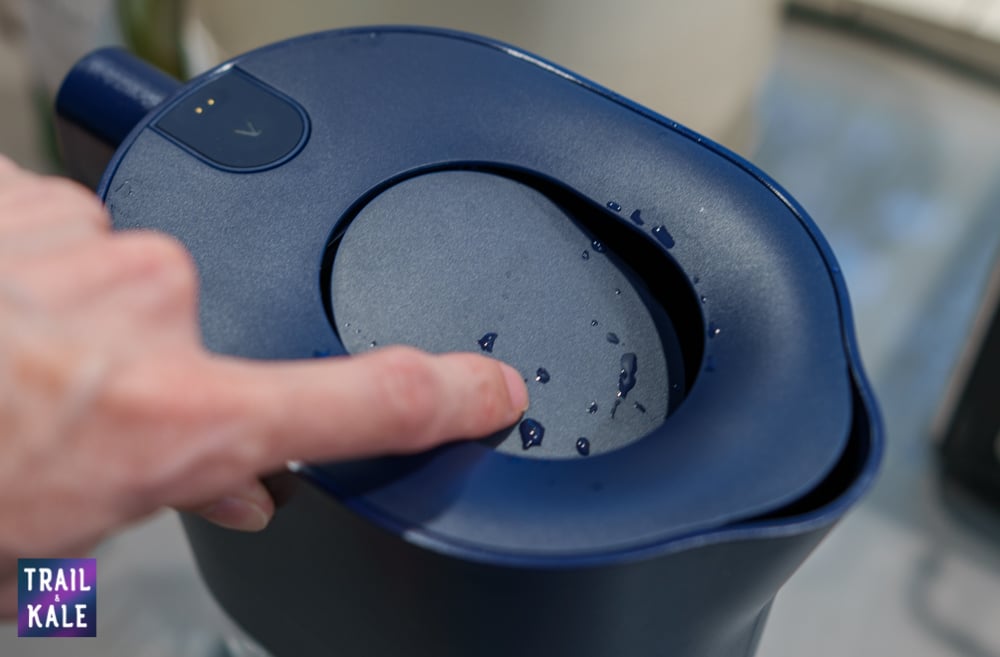 LARQ Pitcher Review purifier and water pitcher for hoe use Trail and Kale web wm 17