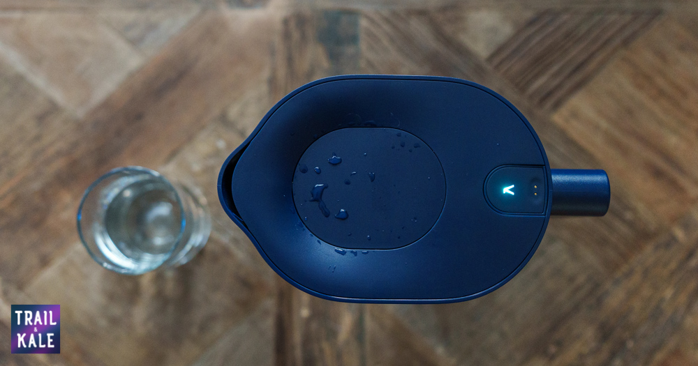 LARQ Pitcher Review purifier and water pitcher for hoe use Trail and Kale web wm 4