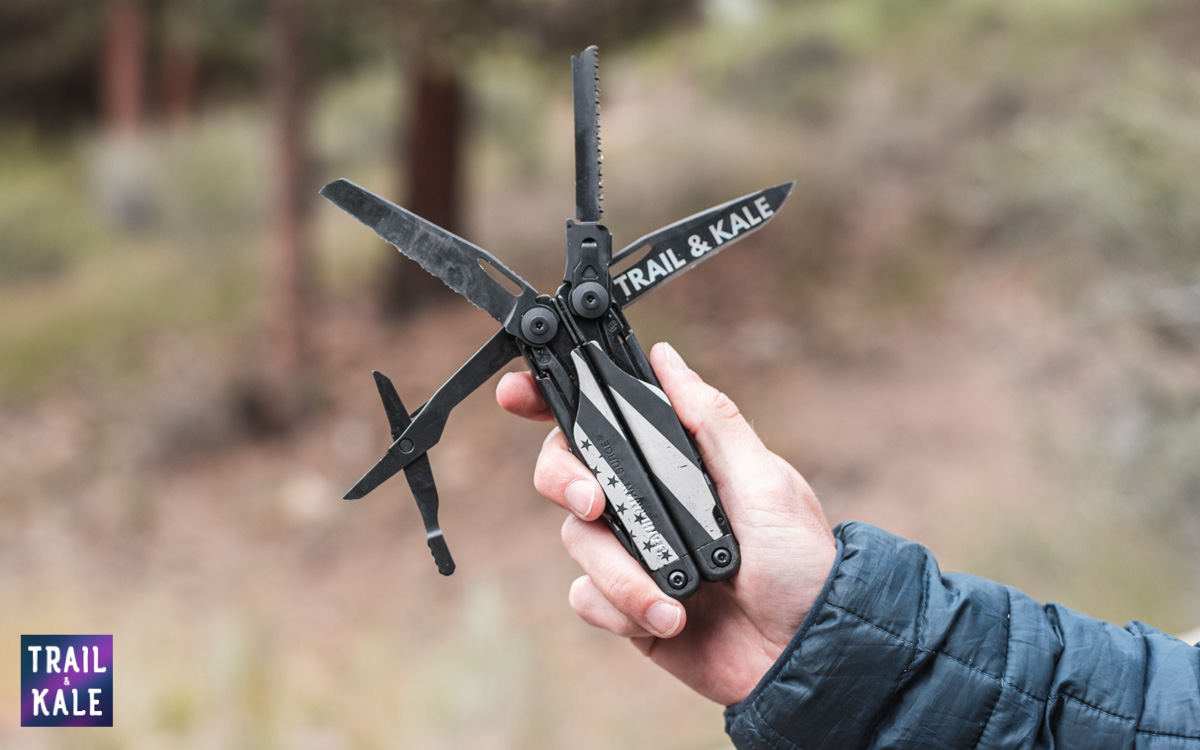 Leatherman Surge Custom customized leatherman - Adventure Road Trip Essentials - Trail and Kale