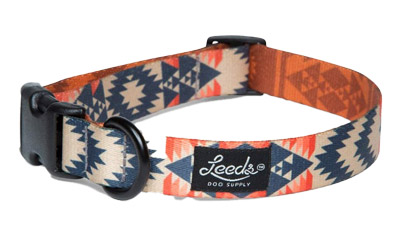 Leeds Dog Collar Best Dog Collars For Trail Dogs Made in USA