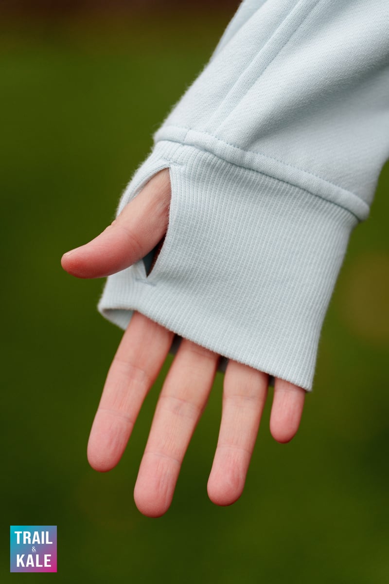 lululemon Scuba Oversized Full Zip has thumb loops which I love