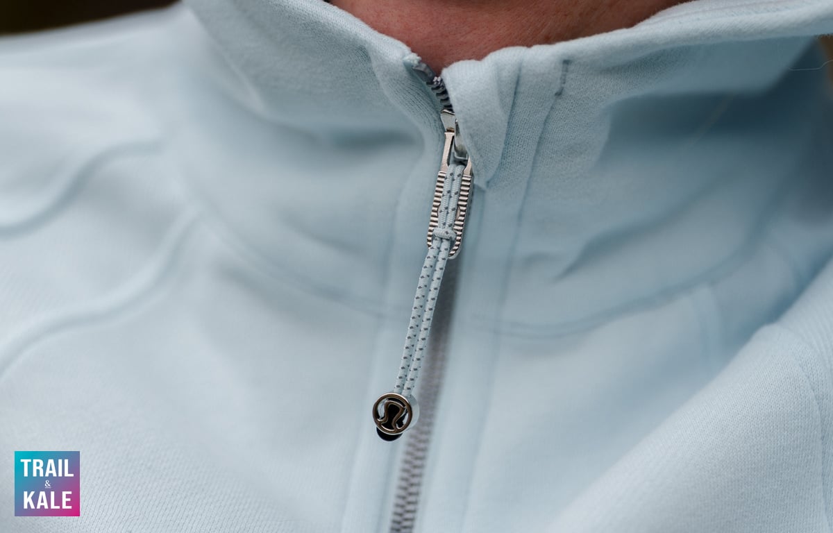lululemon Scuba Oversized Full Zip Hoody has an easy to grab zip toggle