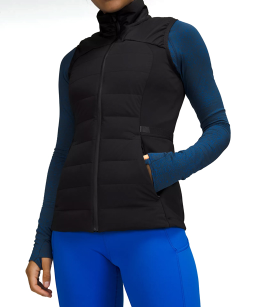 Lululemon womens running gifts down for it all vest