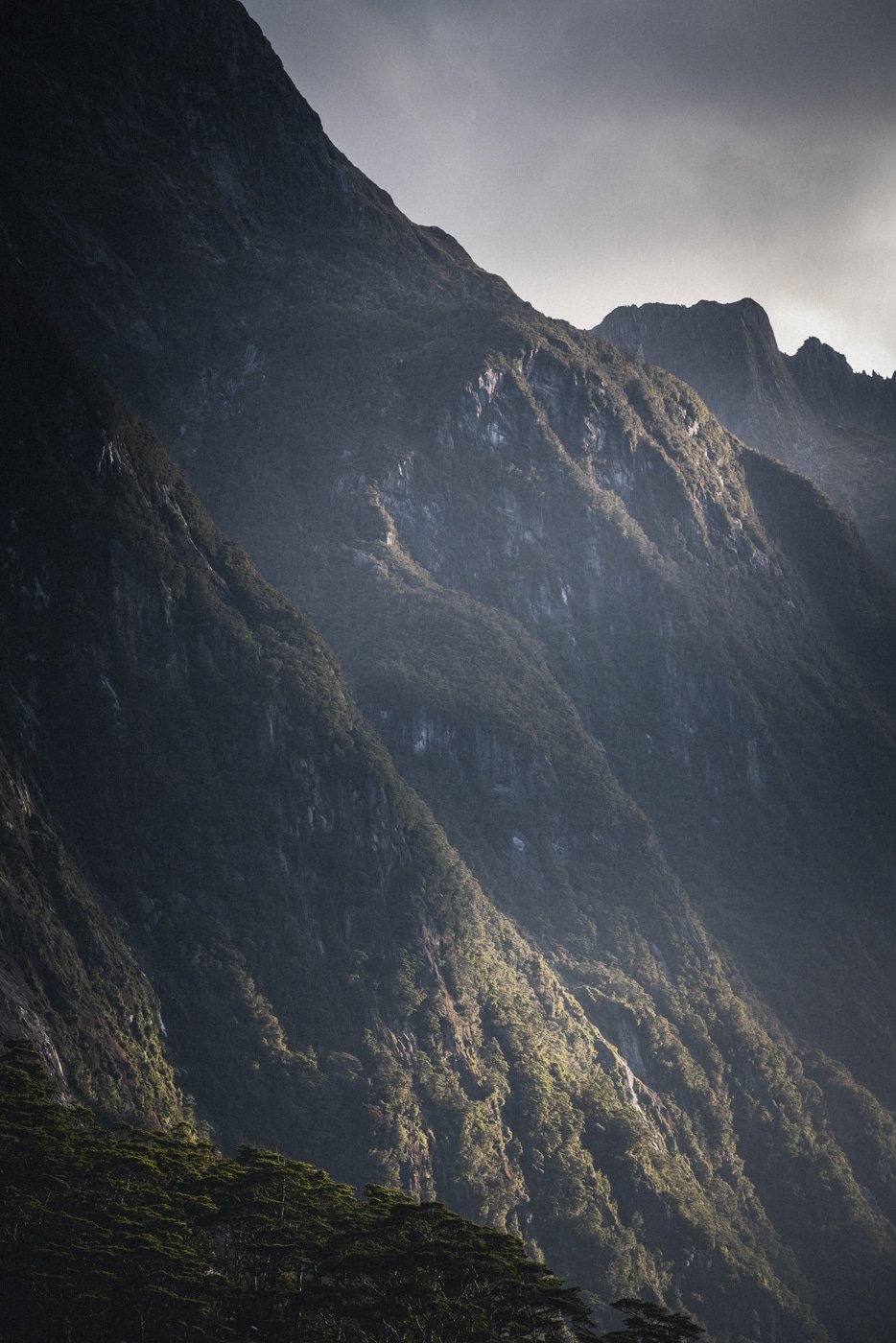 Milford Sound sunset